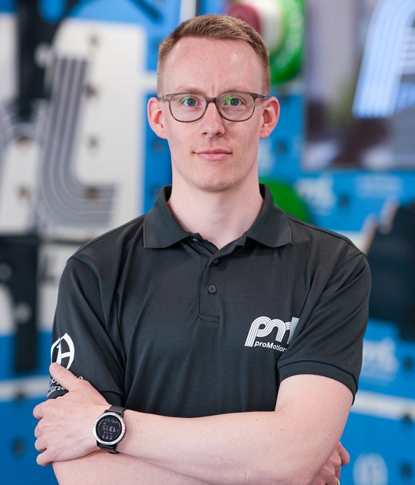 proMotionLab, Hardy Hausdorf Hardy Hausdorf, proMotion Lab, M.Sc. Human Technology in Sports and Medicine