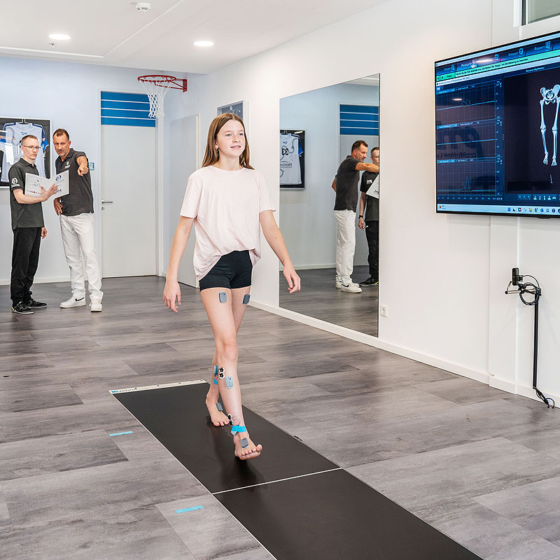 proMotion Lab, Funktionsanalysen, Gang- und Laufanalyse
