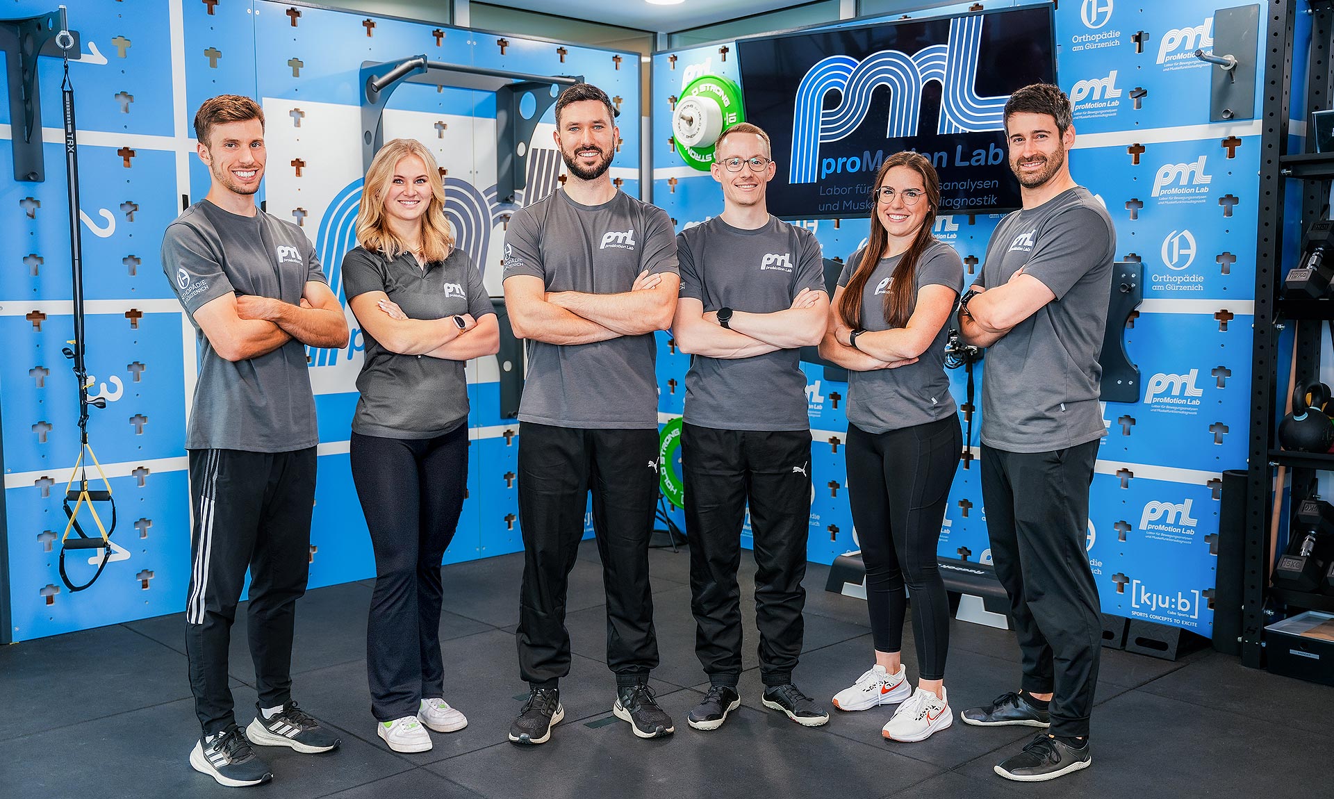 Team des proMotion Lab, Labor für Bewegungsanalyse und Muskelfunktionsdiagnostik